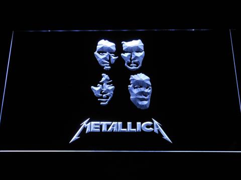 Metallica Faces LED Neon Sign